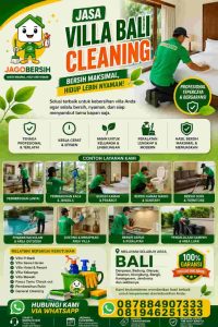 Jasa Cleaning Service di Canggu Terdekat untuk Rumah, Villa dan Properti