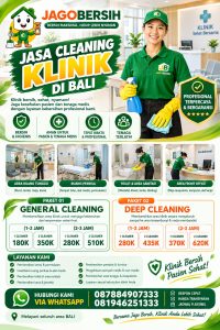 Jasa kebersihan klinik