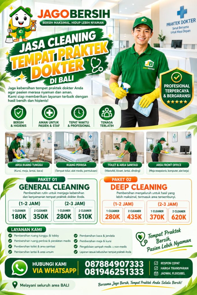 Jasa Cleaning Service Rumah Sakit 